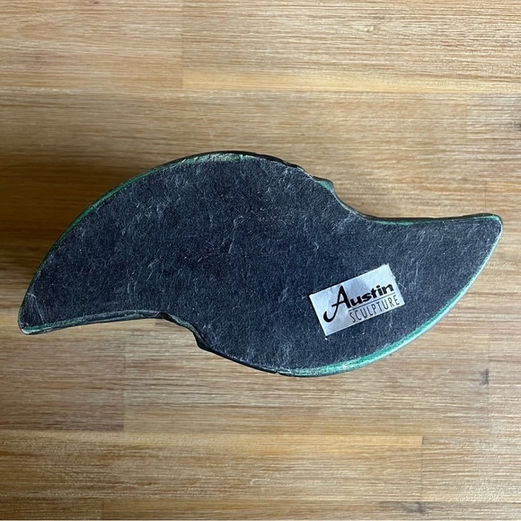 Asymmetrical Black and Gray Ceramic Art Piece Alexander Danel Austin Sculpture - Picture 13 of 16